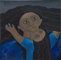 Mujeres de Negros cabellos